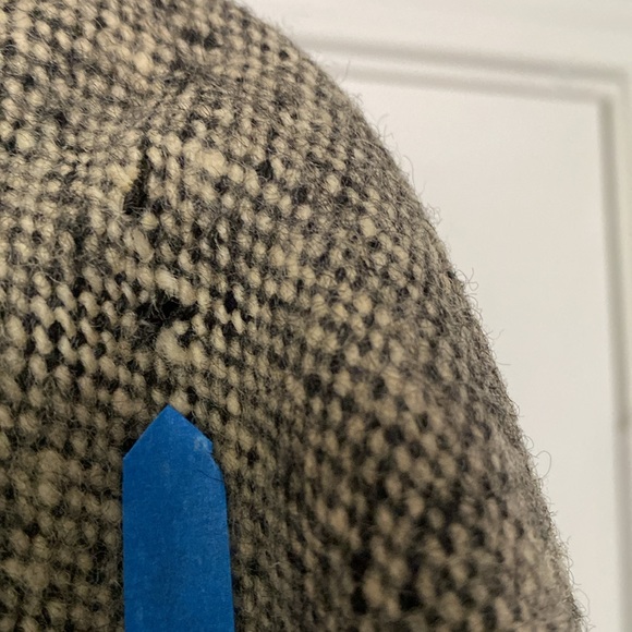 Vintage London Town Samuelsohn Tailored Tweed Wool Overcoat. - Picture 5 of 14